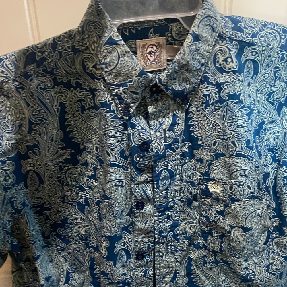 Boys cinch shirt